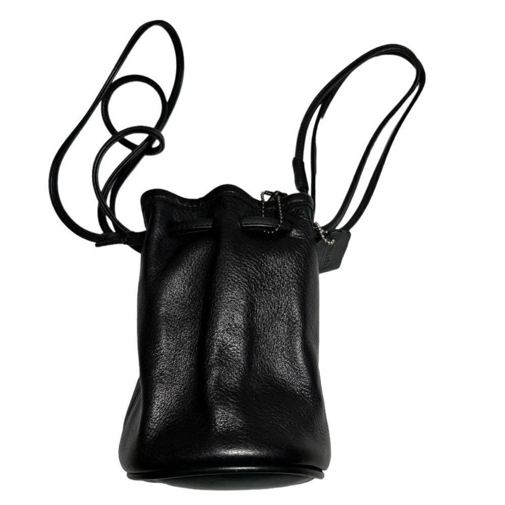 Coach Littleton Bucket Bag Mini Drawstring Black Vintage 4144